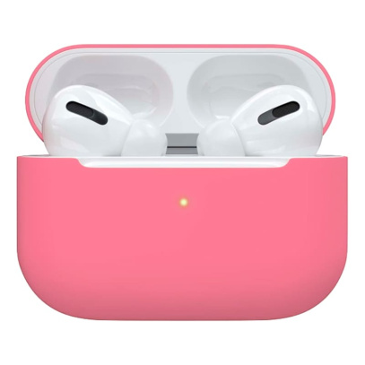 Чехол Silicone Case для Apple AirPods Pro Pink, розовый