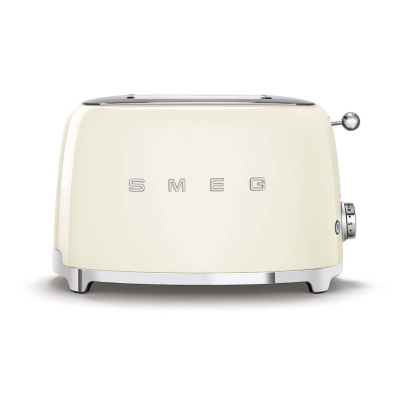 Тостер на 2 ломтика SMEG 50s style (TSF01CREU) Кремовый