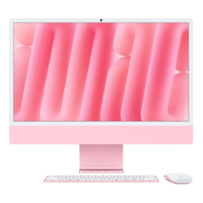 Apple iMac 24" (M4, 10C CPU, 10C GPU, 2024) Retina 4,5K, 32Gb, 1Tb SSD (Z1K6000Z7) Pink, розовый