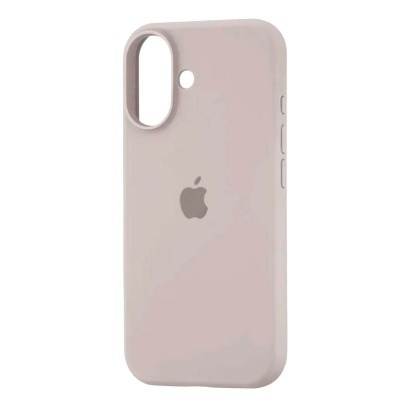 Чехол для iPhone 17 Silicone Case Stone, бежевый