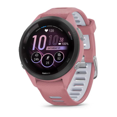 Часы Garmin FORERUNNER 265S Pink, розовый