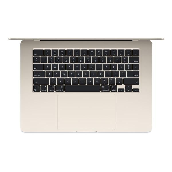 Apple MacBook Air 15" (M2, 8C CPU, 10C GPU, 2023) 8/512Gb SSD (MQKV3) Starlight, «сияющая звезда»