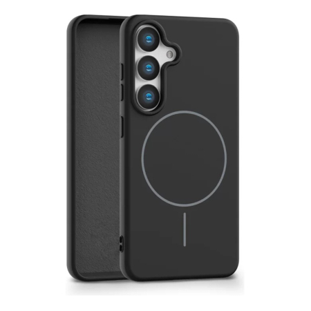 Чехол для Samsung S25 с MagSafe Beats Case Чёрный