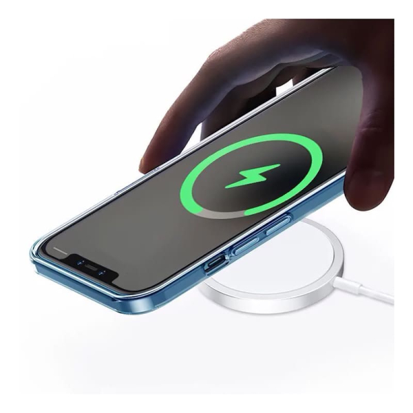 Беспроводное зарядное устройство WiWU Magnetic Wireless Everything Just Clicks 15W (Wi-W009) White, белый