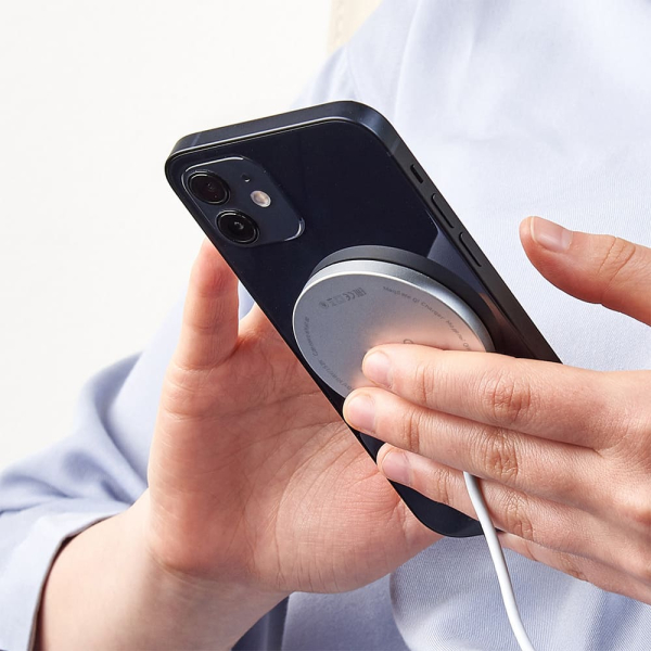 Беспроводное зарядное устройство Deppa MagSafe Ring, Qi 15W (24012) White, белый