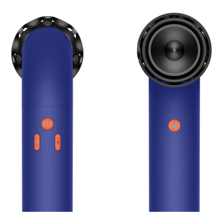 Фен Dyson Supersonic R Pro HD18 (Global) Vinca Blue/Topaz Orange, синий/оранжевый