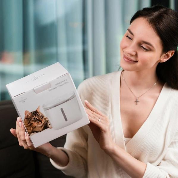 Автопоилка для животных Xiaomi Smart Pet Fountain Petoneer Fresco Mini Plus (WF004) Белый