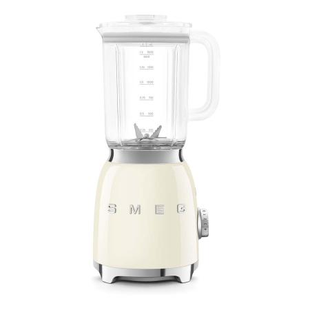 Блендер стационарный SMEG 50s style 1,5 л (BLF03CREU) Кремовый