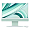 Apple iMac 24" (M3, 8C CPU, 10C GPU, 2023) Retina 4,5K, 8Gb, 256Gb SSD (MQRN3) Green, зеленый