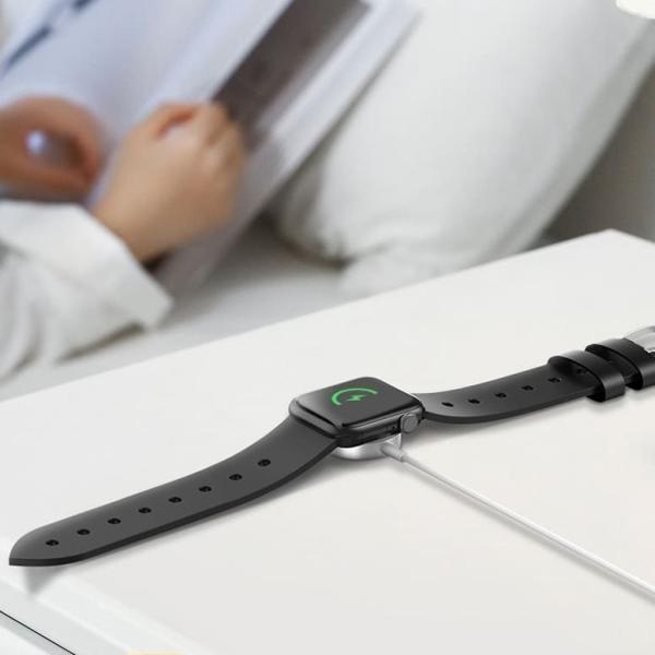 USB кабель для беспроводной зарядки hoco. Watch wireless charger для Apple Watch (CW16) White, белый