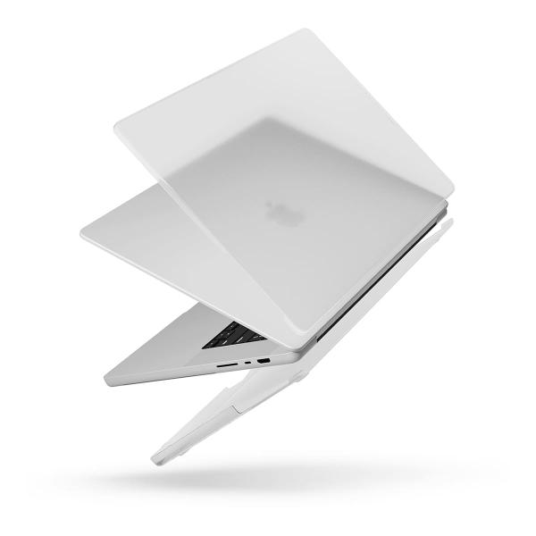 Чехол для Macbook Pro 16 (2021) UNIQ HUSK Pro Claro (MP16(2021)-CLAROMCLR) Прозрачный