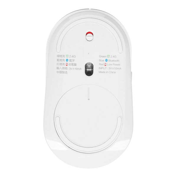 Мышь Xiaomi Mouse Bluetooth Silent Mouse Dual Mode 2 (XMSMSB01YM) Белый