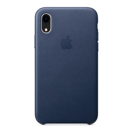 Чехол для Apple iPhone XR Leather Case Blue, синий