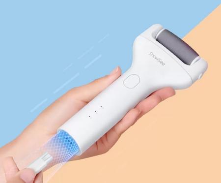 Электрическая роликовая пилка для пяток  ShowSee Electric Pedicure (B1-w) Белый