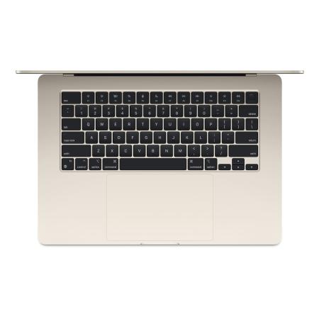 Apple MacBook Air 15" (M2, 8C CPU, 10C GPU, 2023) 8/256Gb SSD (MQKU3) Starlight, «сияющая звезда»
