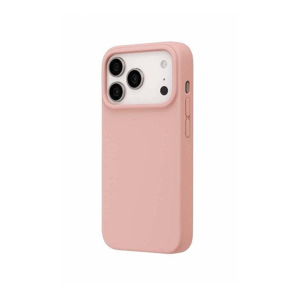 Чехол для iPhone 17 Pro Max Silicone Case Пудровый