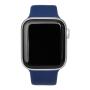 Силиконовый ремешок для Apple Watch 42/44/45 мм Темно-синий