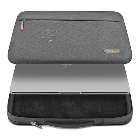 Сумка для ноутбуков 15.6″ WiWU Pilot Laptop Sleeve Серый