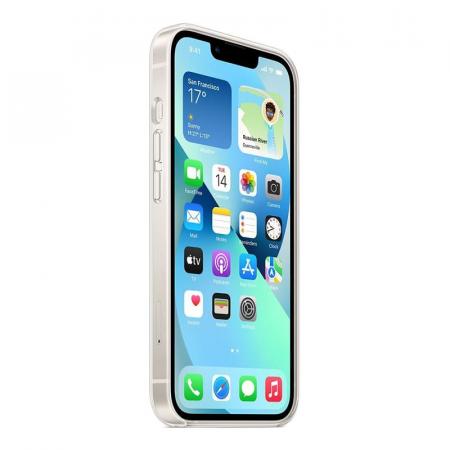 Чехол Clear Case MagSafe для iPhone 13 Pro Прозрачный