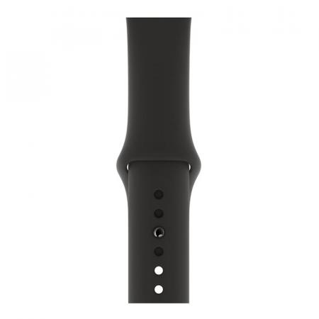 Силиконовый ремешок COTEetCI Silicone Sport Band для Apple Watch 42/44 мм Black, черный