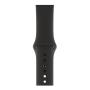 Силиконовый ремешок COTEetCI Silicone Sport Band для Apple Watch 42/44 мм Black, черный