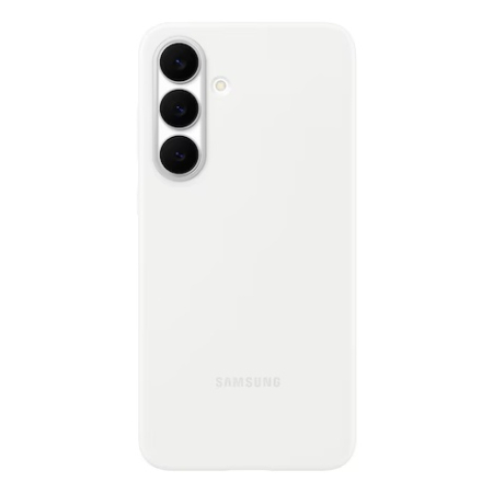 Чехол для Samsung Galaxy S25 Plus Silicone Case Белый
