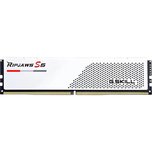 Оперативная память G.SKILL Ripjaws S5 F5 5200J4040A48GX2 RS5W DDR5 96GB 5200MHz CL40 UDIMM 2x48GB RGB White