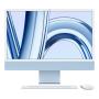Apple iMac 24" (M3, 8C CPU, 10C GPU, 2023) Retina 4,5K, 8Gb, 256Gb SSD (MQRQ3) Blue, синий