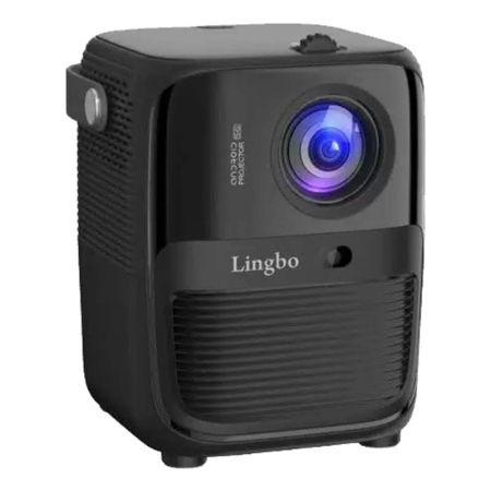 Портативный проектор Lingbo T10 MAX 1920x1080 (Full HD) Черный