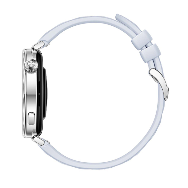 Часы HUAWEI Watch GT 5 Silver, 41 мм, цвет корпуса серебряный, цвет ремешка голубой