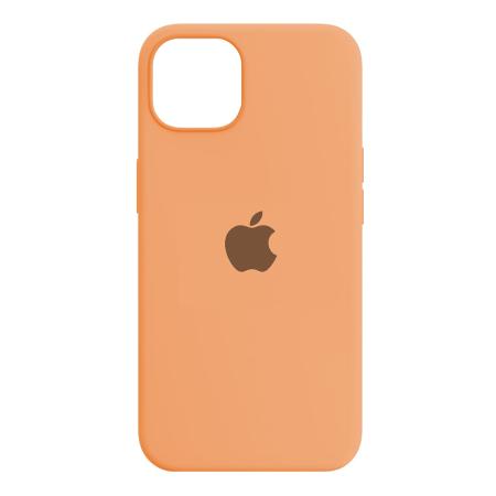 Чехол Silicone Case для Apple iPhone 13 Светло-оранжевый