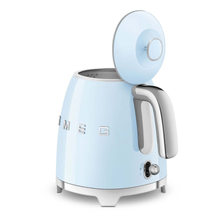 Мини-чайник электрический SMEG 50s Style (KLF05PBEU) Pastel Blue, пастельный голубой