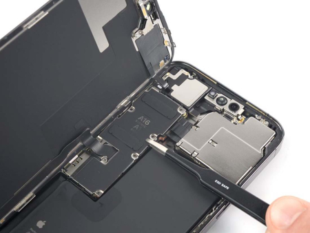 Замена верхнего шлейфа iPhone 14 Pro Max (боковые кнопки)